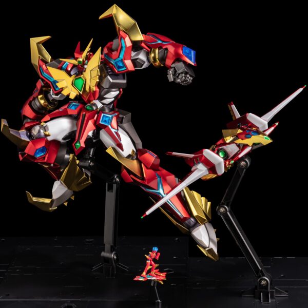 預購 25年7月 千值練 網店限定 RIOBOT《超級機器人大戰OG》G雙界帝皇 金屬色版：圖片 7