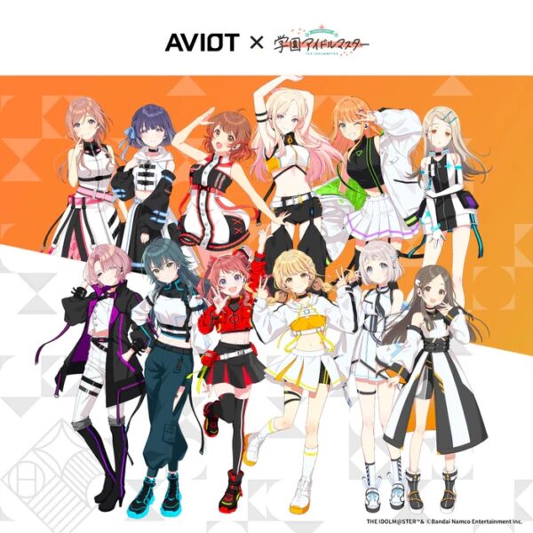 預購 25年8月 日版 AVIOT《學園偶像大師》聯名耳機