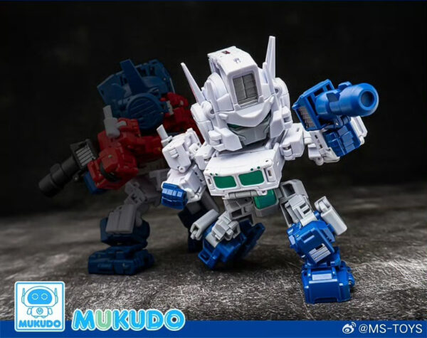 魔方 MS-G04W 卡卡仔白色版/通天曉 第三方小比例變形玩具：圖片 11