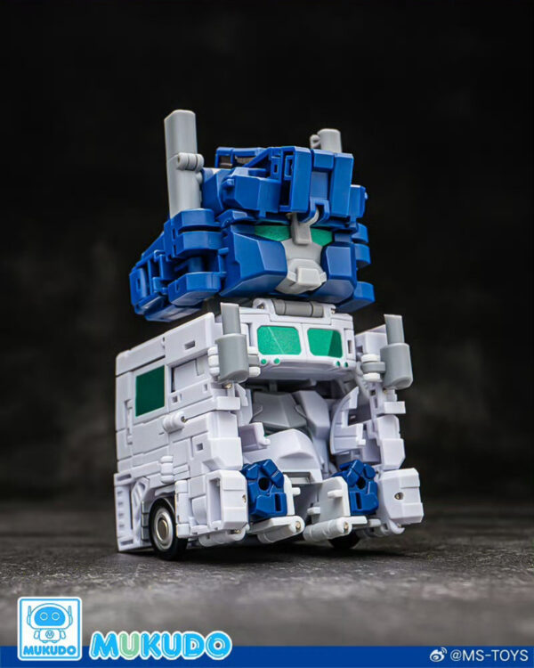 魔方 MS-G04W 卡卡仔白色版/通天曉 第三方小比例變形玩具：圖片 9
