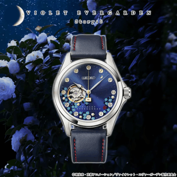 預購 25年6月下旬 日版 SEIKO《紫羅蘭永恆花園》聯名限量機械錶 第五話款/第七話款：圖片 2