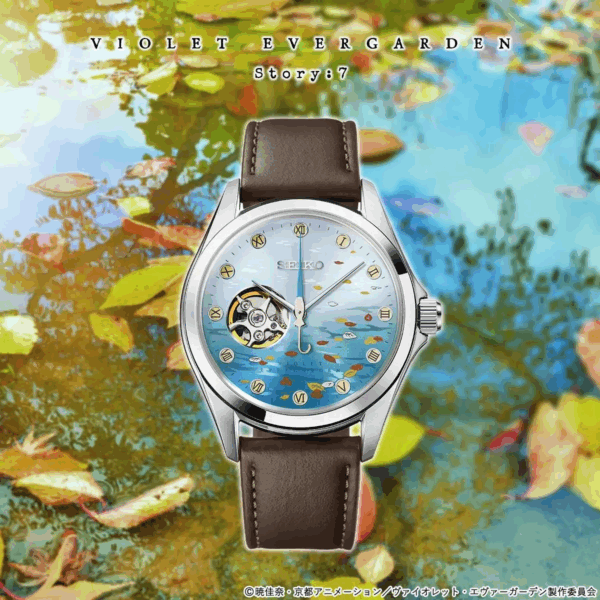 預購 25年6月下旬 日版 SEIKO《紫羅蘭永恆花園》聯名限量機械錶 第五話款/第七話款：圖片 9