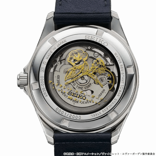 預購 25年6月下旬 日版 SEIKO《紫羅蘭永恆花園》聯名限量機械錶 第五話款/第七話款：圖片 6