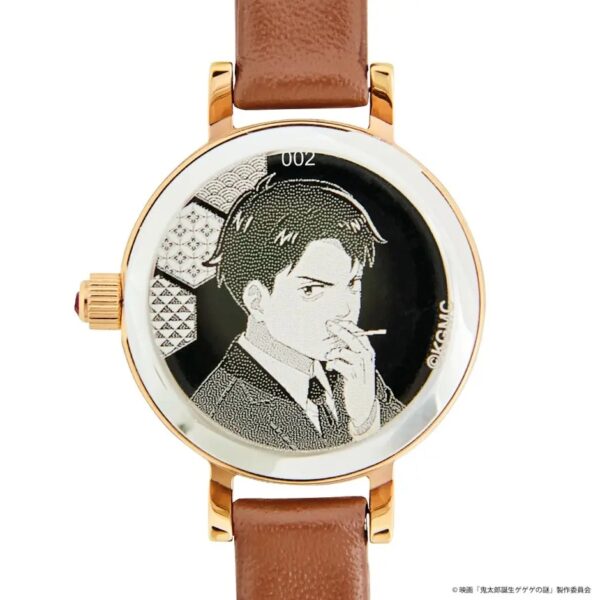 限量預購!! 25年12月 日版 FanFunMARKET《鬼太郎誕生 咯咯咯之謎》聯名手錶 鬼太郎之父款/水木款：圖片 15