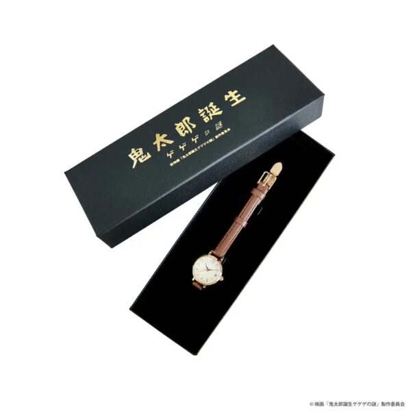 限量預購!! 25年12月 日版 FanFunMARKET《鬼太郎誕生 咯咯咯之謎》聯名手錶 鬼太郎之父款/水木款：圖片 17