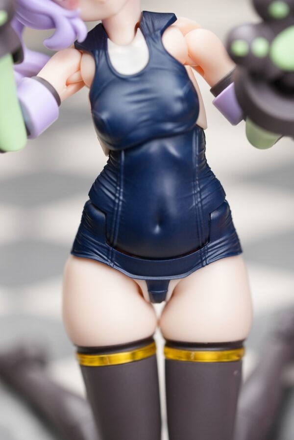 SH STUDIO MU083 1/12機娘 女神裝置PUNI MOFU 泳裝樹脂改件 藍色/白色/粉色/綠色：圖片 7