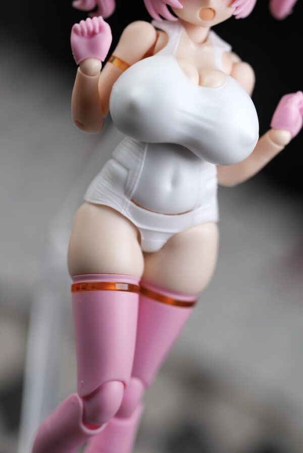 SH STUDIO MU083 1/12機娘 女神裝置PUNI MOFU 泳裝樹脂改件 藍色/白色/粉色/綠色：圖片 19
