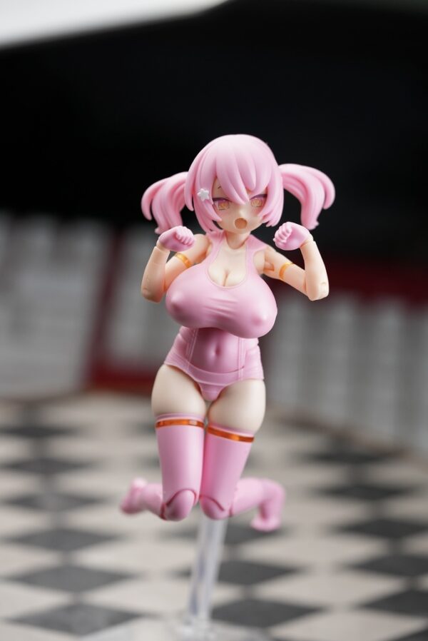 SH STUDIO MU083 1/12機娘 女神裝置PUNI MOFU 泳裝樹脂改件 藍色/白色/粉色/綠色：圖片 21