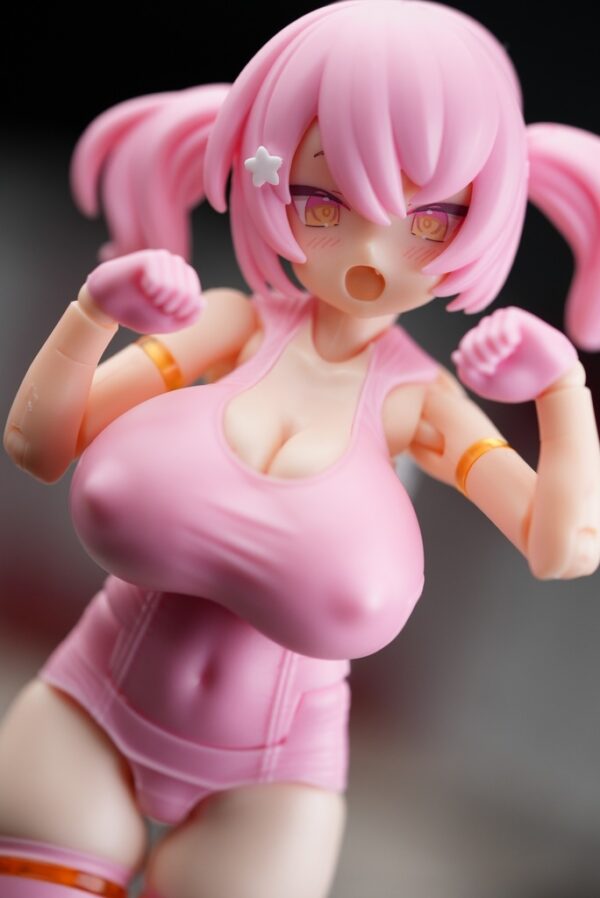 SH STUDIO MU083 1/12機娘 女神裝置PUNI MOFU 泳裝樹脂改件 藍色/白色/粉色/綠色：圖片 26
