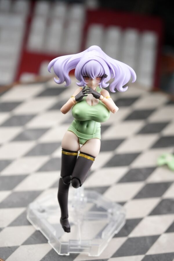 SH STUDIO MU083 1/12機娘 女神裝置PUNI MOFU 泳裝樹脂改件 藍色/白色/粉色/綠色：圖片 32