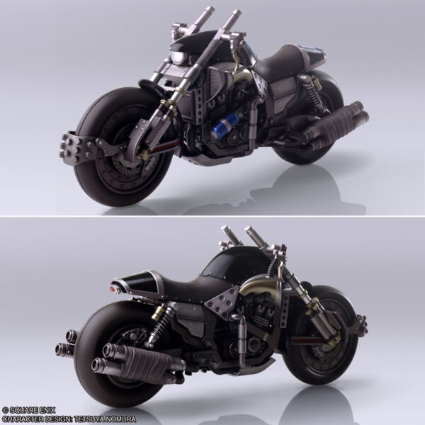 日版 SQUARE ENIX BRING ARTS《最終幻想 VII》克勞德·史特萊夫 & 重型機車 Hardy Daytona：圖片 5