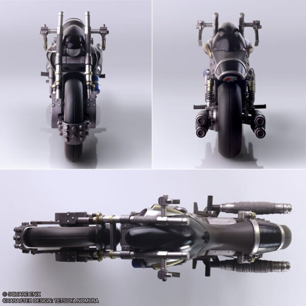 日版 SQUARE ENIX BRING ARTS《最終幻想 VII》克勞德·史特萊夫 & 重型機車 Hardy Daytona：圖片 6