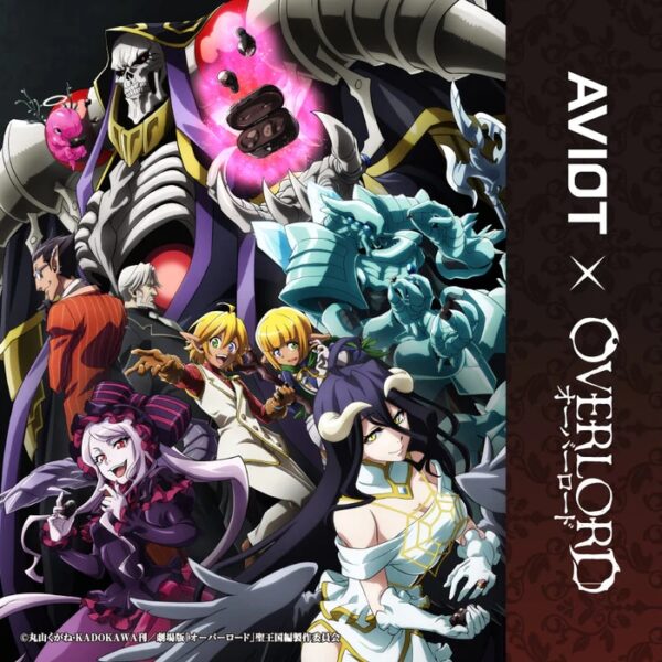 日版 AVIOT TE-V1R《OVERLORD》聯名耳機