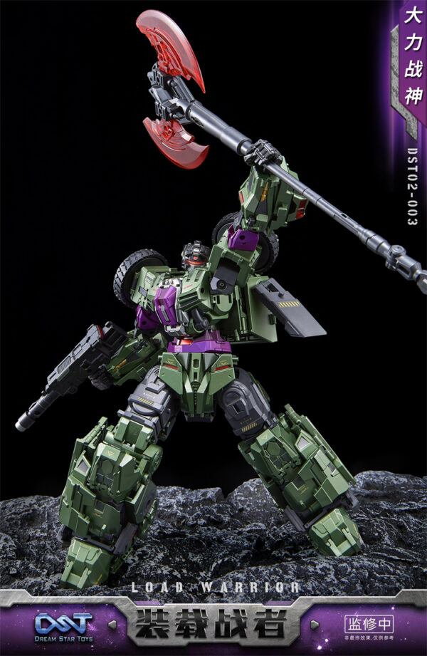 DreamStarToys DST02-003 大力戰神/警力神 裝載戰者/拖斗 第三方變形玩具：圖片 5