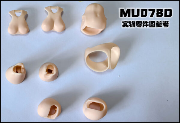 SH STUDIO MU078D 1/12機娘 RASCAL 女神裝置BUSTER DOLL 素體樹脂改件：圖片 3