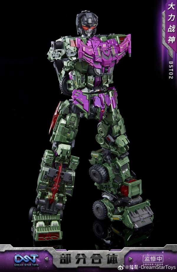 DreamStarToys DST02-003 大力戰神/警力神 裝載戰者/拖斗 第三方變形玩具：圖片 11