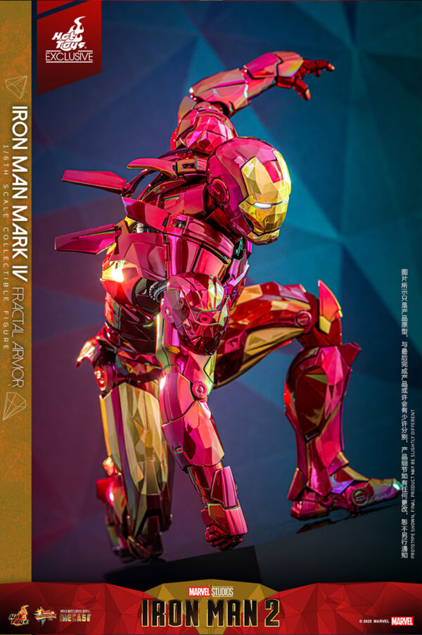 Hot Toys 限量品 MMS729 1/6《鋼鐵人2》鋼鐵人MK4 幻彩幾何版：圖片 7