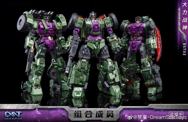 DreamStarToys DST02-003 大力戰神/警力神 裝載戰者/拖斗 第三方變形玩具：圖片 10