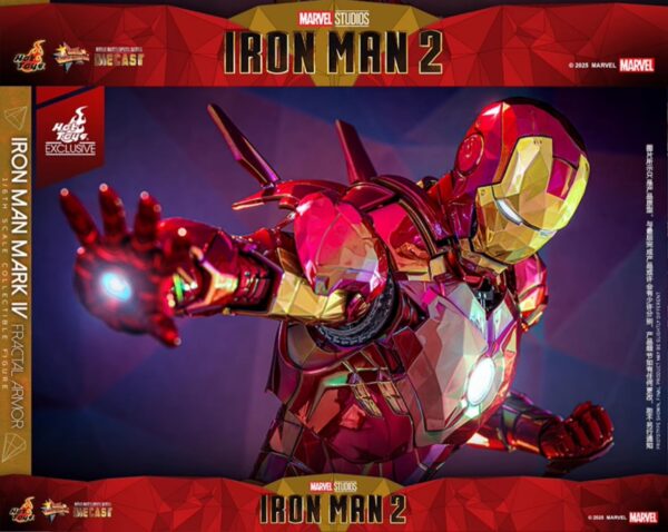 Hot Toys 限量品 MMS729 1/6《鋼鐵人2》鋼鐵人MK4 幻彩幾何版：圖片 2