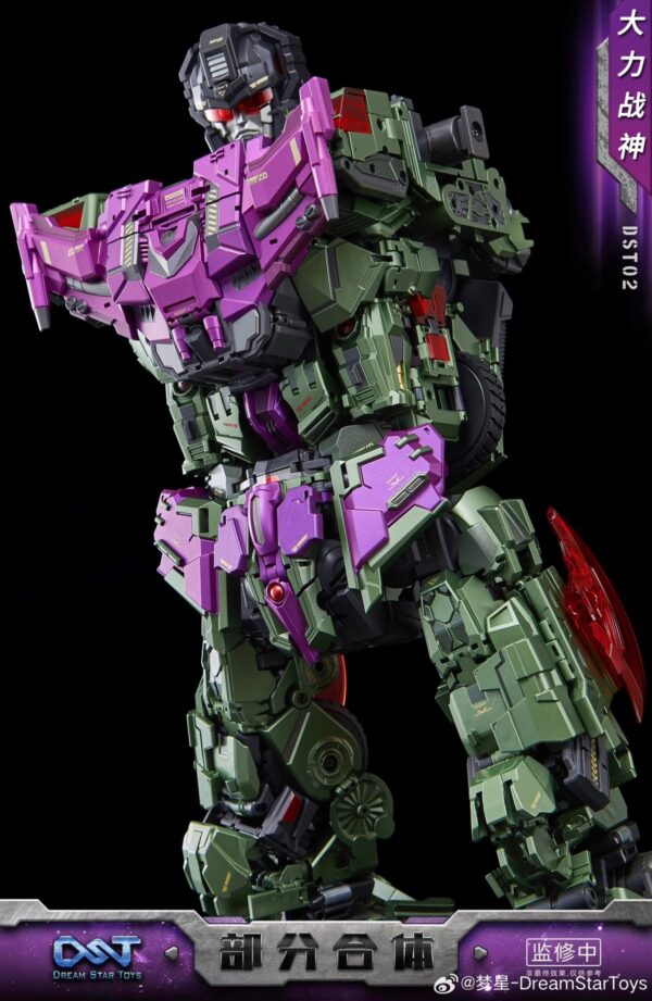 DreamStarToys DST02-003 大力戰神/警力神 裝載戰者/拖斗 第三方變形玩具：圖片 12