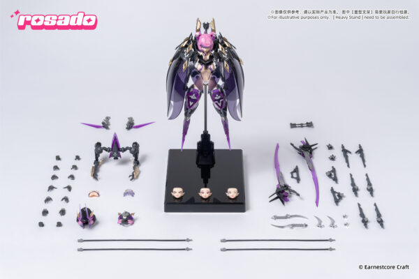核誠治造 蘿莎計畫 ECRS-02 星花 黑鳶尾 1/10：圖片 19
