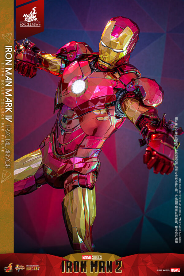 Hot Toys 限量品 MMS729 1/6《鋼鐵人2》鋼鐵人MK4 幻彩幾何版：圖片 10