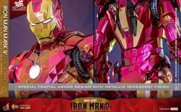 Hot Toys 限量品 MMS729 1/6《鋼鐵人2》鋼鐵人MK4 幻彩幾何版：圖片 13
