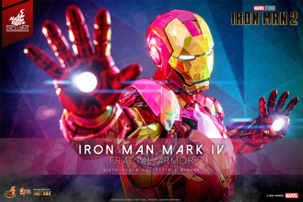 Hot Toys 限量品 MMS729 1/6《鋼鐵人2》鋼鐵人MK4 幻彩幾何版