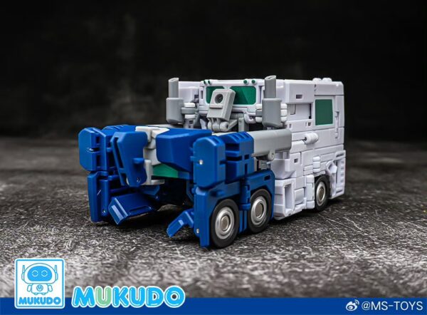 魔方 MS-G04W 卡卡仔白色版/通天曉 第三方小比例變形玩具：圖片 6