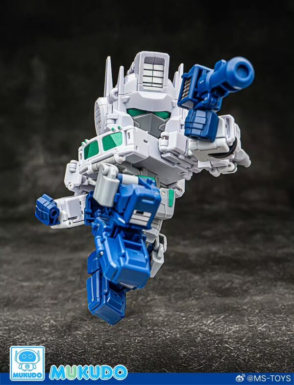 魔方 MS-G04W 卡卡仔白色版/通天曉 第三方小比例變形玩具：圖片 4