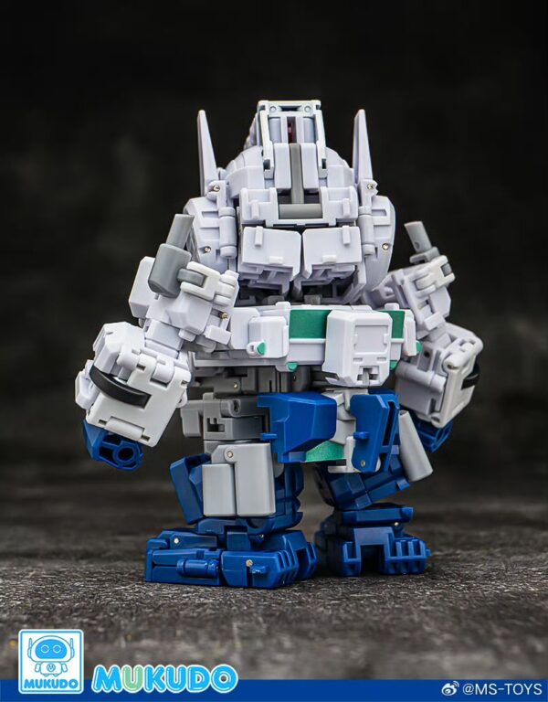 魔方 MS-G04W 卡卡仔白色版/通天曉 第三方小比例變形玩具：圖片 3
