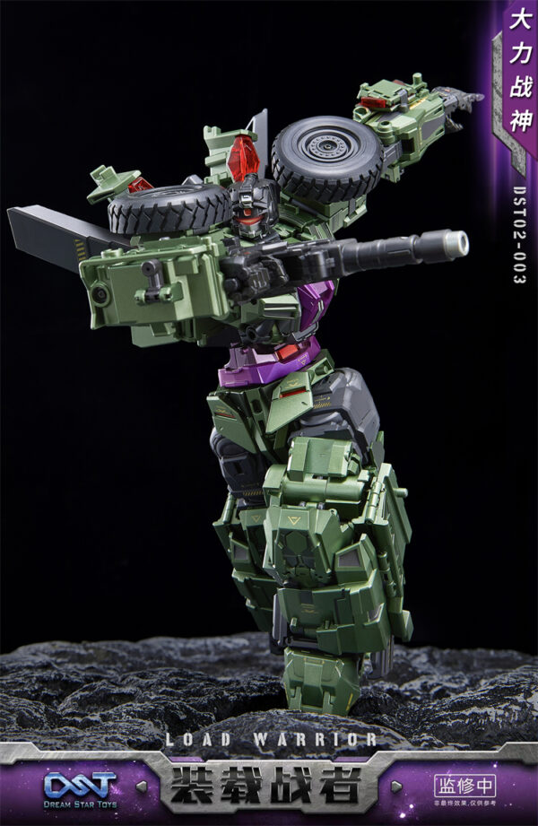DreamStarToys DST02-003 大力戰神/警力神 裝載戰者/拖斗 第三方變形玩具：圖片 3