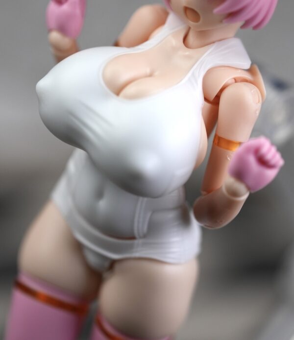 SH STUDIO MU083 1/12機娘 女神裝置PUNI MOFU 泳裝樹脂改件 藍色/白色/粉色/綠色：圖片 18
