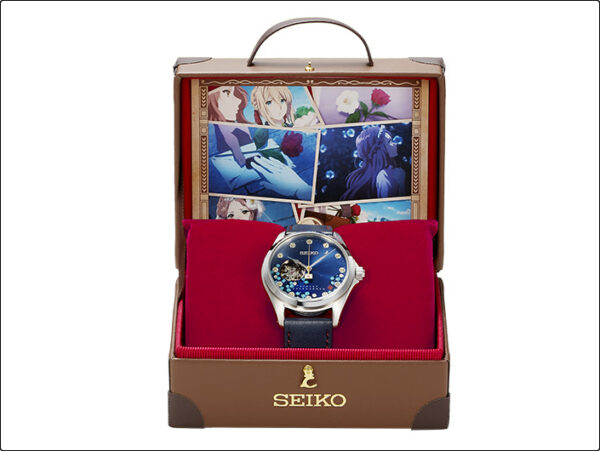 預購 25年6月下旬 日版 SEIKO《紫羅蘭永恆花園》聯名限量機械錶 第五話款/第七話款：圖片 7