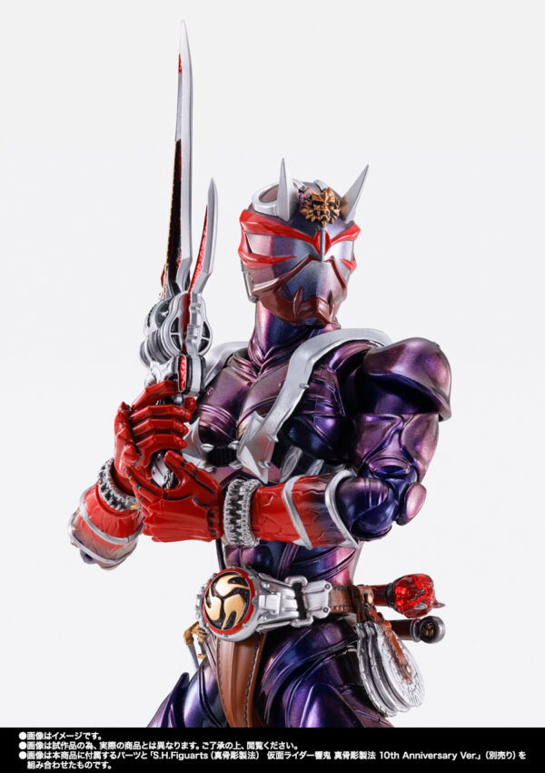 萬代 魂限定 S.H.Figuarts 真骨彫製法《假面騎士響鬼》裝甲響鬼：圖片 9