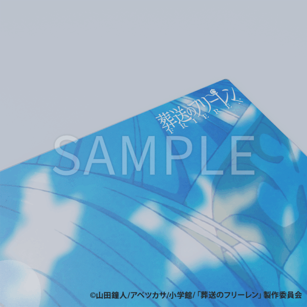 日版 AMICIS 限定品《葬送的芙莉蓮》玻璃滑鼠墊 藍色版：圖片 2