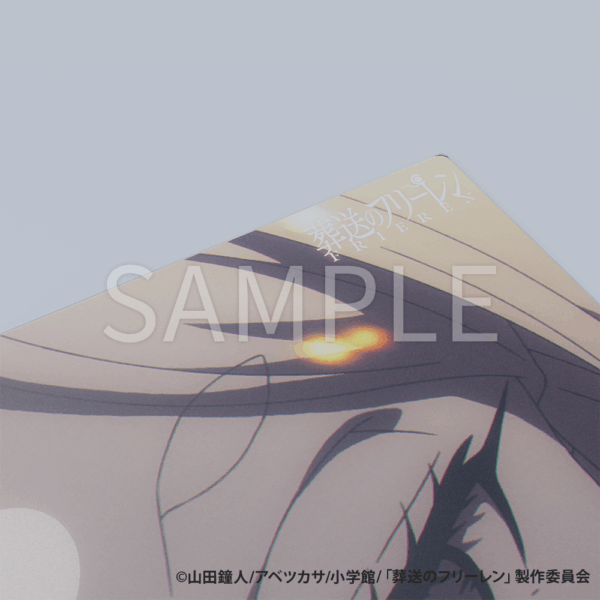 日版 AMICIS 限定品《葬送的芙莉蓮》玻璃滑鼠墊 灰色版：圖片 2