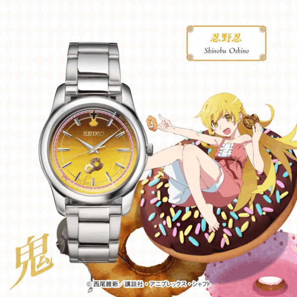 限量預購!! 25年8月中旬 SEIKO《物語系列》聯名限量手錶 八九寺真宵款/忍野忍款：圖片 4