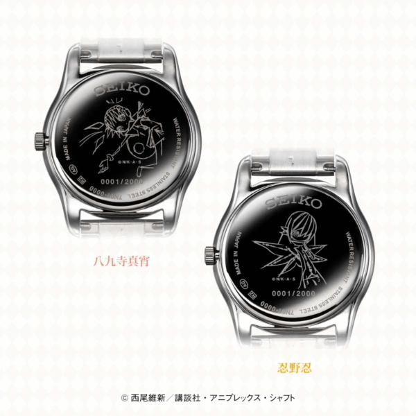 限量預購!! 25年8月中旬 SEIKO《物語系列》聯名限量手錶 八九寺真宵款/忍野忍款：圖片 6