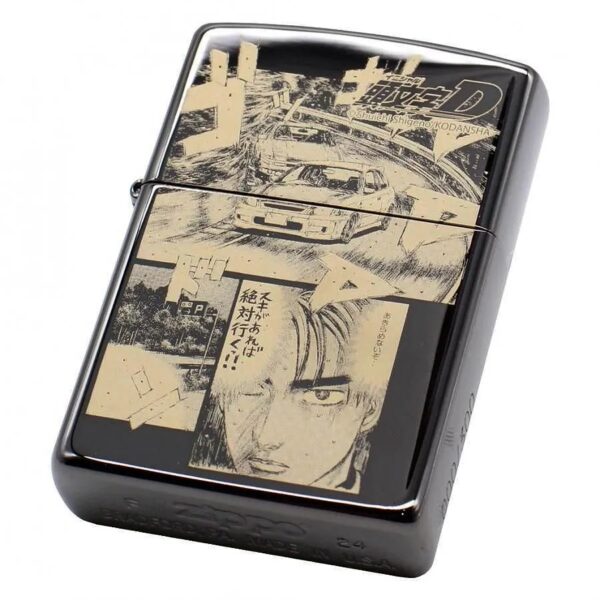 限量預購!! 免訂金 25年8月 日版 ZIPPO《頭文字D》藤原拓海限量打火機：圖片 3