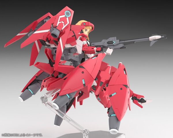 日版 壽屋 網店限定 KP765 女神裝置 × 機戰少女Alice 高幡長閑 師門 附特典：圖片 3