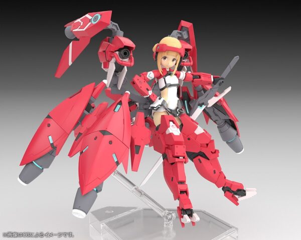 日版 壽屋 網店限定 KP765 女神裝置 × 機戰少女Alice 高幡長閑 師門 附特典：圖片 4
