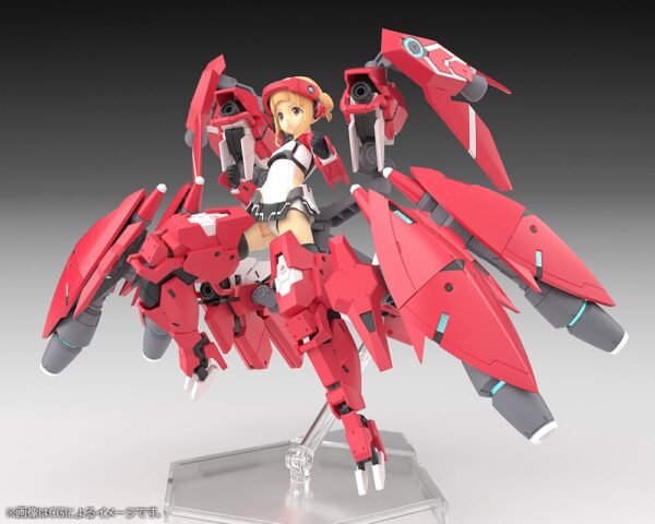 日版 壽屋 網店限定 KP765 女神裝置 × 機戰少女Alice 高幡長閑 師門 附特典：圖片 5