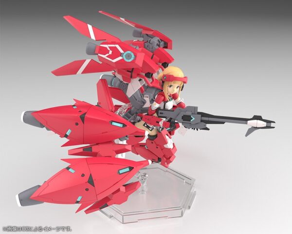 日版 壽屋 網店限定 KP765 女神裝置 × 機戰少女Alice 高幡長閑 師門 附特典：圖片 7