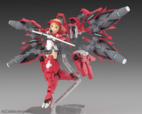 日版 壽屋 網店限定 KP765 女神裝置 × 機戰少女Alice 高幡長閑 師門 附特典：圖片 8