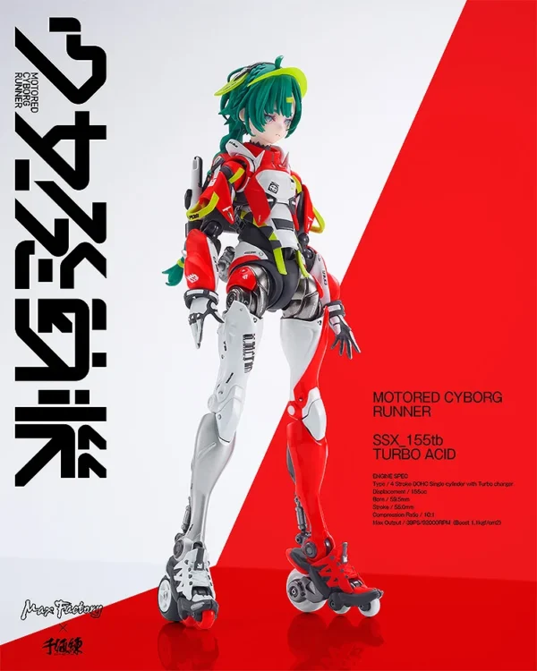 稀有品!! 日版 Max Factory Max Factory《少女發動機 MOTORED CYBORG RUNNER》SSX_155tb "TURBO ACID"