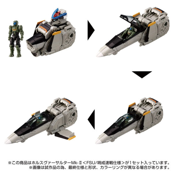 日版 TAKARATOMY 戴亞克隆 TM-32 荷魯斯突擊機Mk-II〈FSU/哨戒速戰規格〉：圖片 6