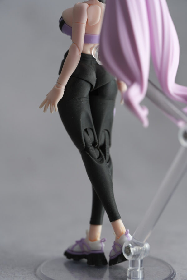 SH STUDIO MU073U 1/12機娘 女神裝置 BUSTER DOLL 瑜珈服樹脂GK改件：圖片 21