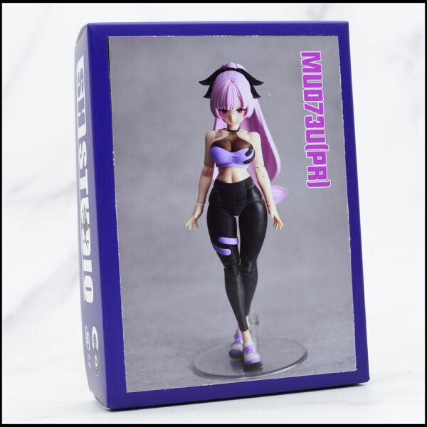 SH STUDIO MU073U 1/12機娘 女神裝置 BUSTER DOLL 瑜珈服樹脂GK改件：圖片 15