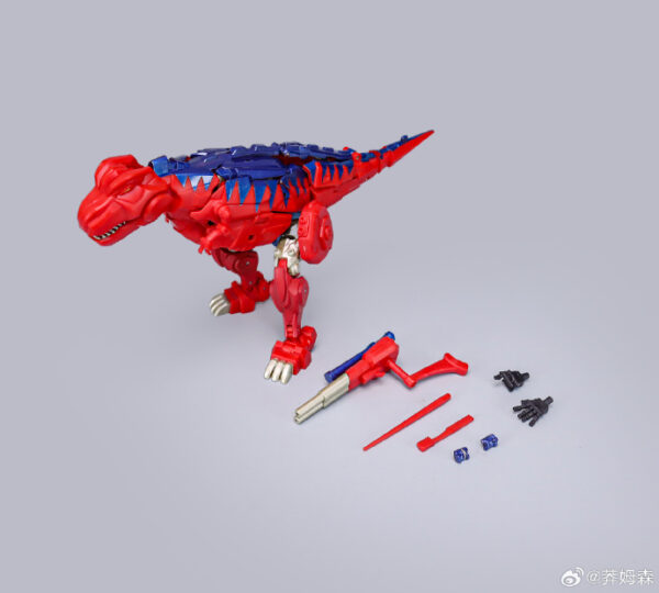 ROBOTtoys RT-02 暴君霸王龍/恐龍王 再版 第三方小比例變形玩具：圖片 15